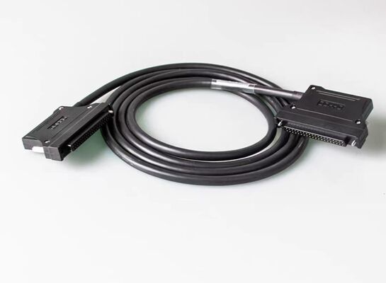 FCN 40-core cable A6CON1/4 Servo Motor Connector with Silver and Gold-plated pins for Mitsubishi Q series and Omron PLCs