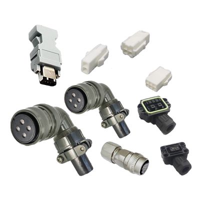 1394-10P Servo motor cable connector SM-10P connector motor side  CN2encode  10pin connector