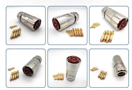 Use to Siemens motor S120 cable connector M40-6pin 8pin power cable plug 0LU10