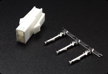 1000V Voltage Rating Servo Motor Connector with Crimp/Solder Termination for Industrial Automation