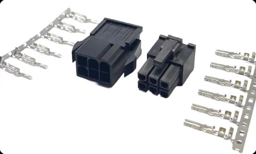 Delta Servo Motor Plug with 1000V Voltage Rating and Crimp/Solder Termination for Moog Gender Configuration