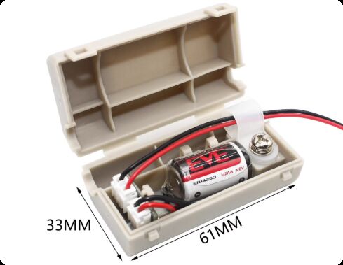 3.6V Battery Box for Panasonic Yaskawa Servo Motor with 1000V Rating and Silver Gold-Plated Contacts