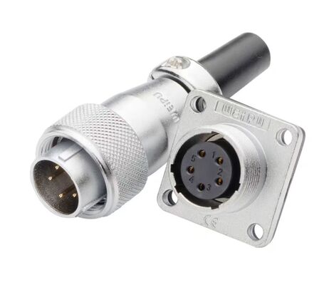 Genuine WEIPU Aviation Plug Servo Motor Connector with 1000V Voltage Rating and Panel/Cable Mount Options in 4-17 Pin Configurations