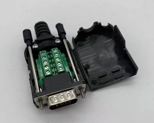 DB9 Solder-Free Connector with Wide Operating Temperature and Multiple Pin Configurations for Serial COM Adapter
