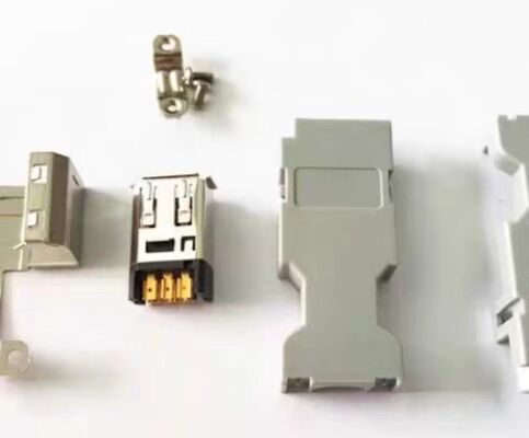 1394-6P Yaskawa Delta CN3 SM-6P Encoder Plug Replacement 55100-0670 Gold-Plated Connector