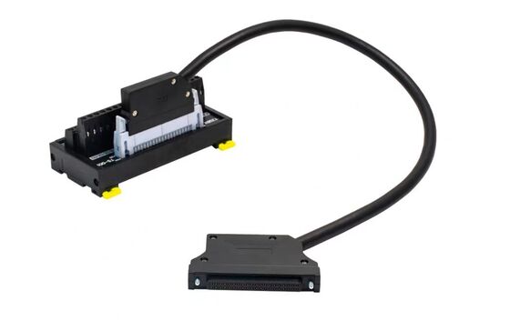 40-position screw terminal Mitsubishi Q/L/R Omron PLC I/O adapter board