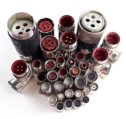 923 Series Servo Motor Connector Aviation Plug with 1000V Voltage Rating Multiple Pin Configurations and Wide Operating Temperature