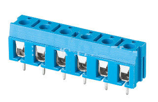 Mavi Renk 375 PCB Vida Terminal Bloğu RD375-7.5 2 P 3 P 300 V 16A Kurulu Kullanımı